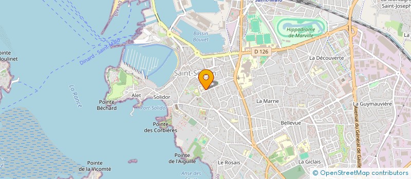 localisation de l'entreprise PHOENIX  SAINT-MALO