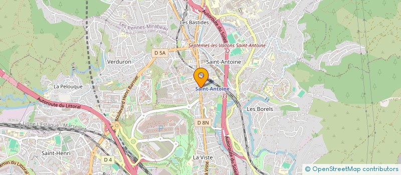 localisation de l'entreprise PHOENIX à MARSEILLE