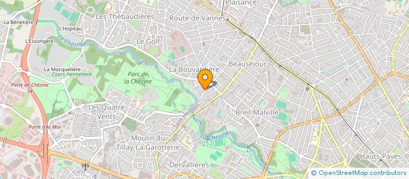 localisation de l'entreprise PHOENIX 44 à SAINT-HERBLAIN