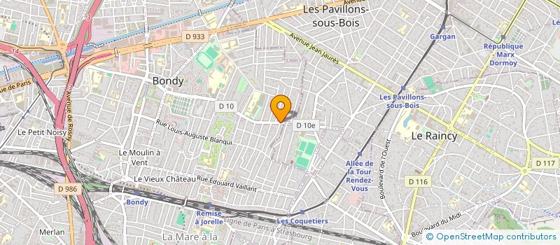 localisation de l'entreprise PHOENIX à BONDY