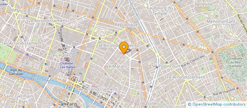 localisation de l'entreprise PHOENIX  PARIS