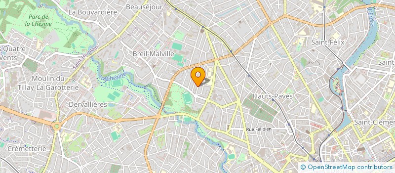localisation de l'entreprise PHOENIX à NANTES