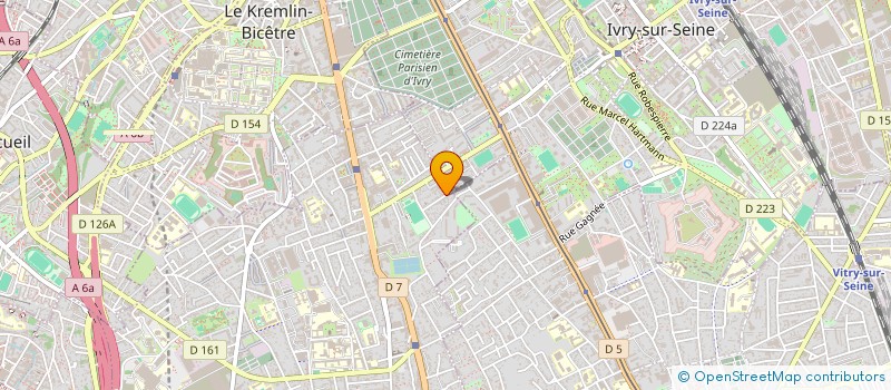 localisation de l'entreprise PHOENIX à VILLEJUIF