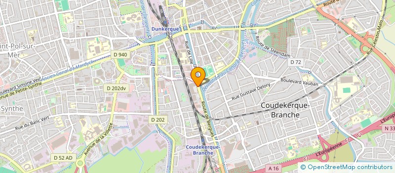 localisation de l'entreprise PHOENIX  COUDEKERQUE-BRANCHE