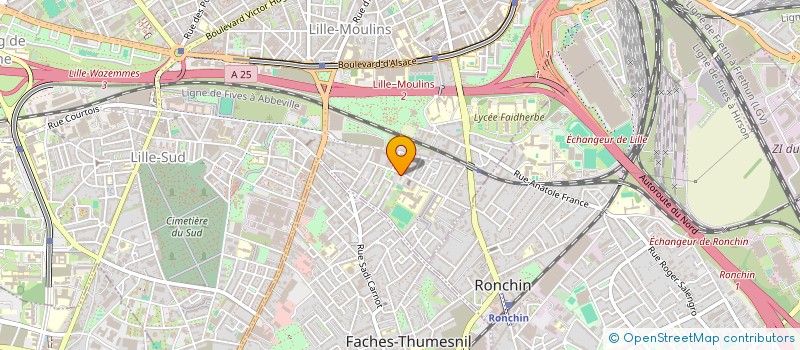 localisation de l'entreprise PHOENIX à LILLE
