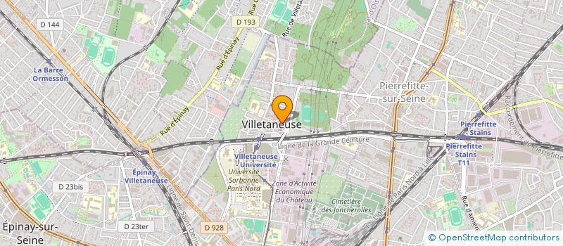 localisation de l'entreprise PHOENIX 675 RECORDS à VILLETANEUSE