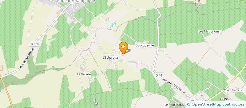 localisation de l'entreprise PHOENIX à JUILLAC-LE-COQ