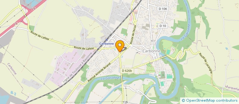 localisation de l'entreprise PHOENIX à CARBONNE
