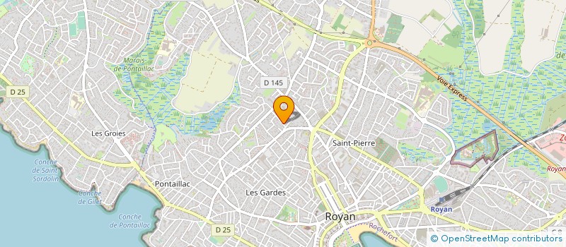 localisation de l'entreprise PHOENIX à SAINT-SULPICE-DE-ROYAN