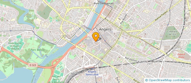 localisation de l'entreprise PHOENIX à ANGERS