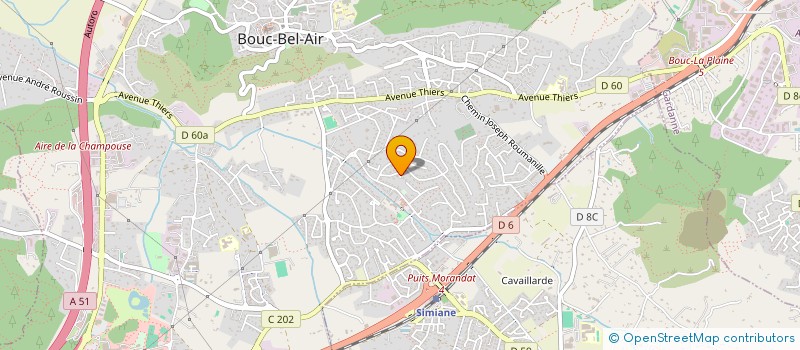 localisation de l'entreprise PHOENIX à BOUC-BEL-AIR