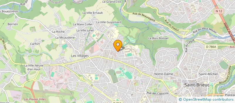 localisation de l'entreprise PHOENIX à SAINT-BRIEUC