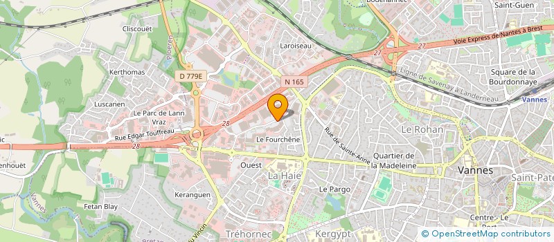 localisation de l'entreprise PHOENIX à VANNES