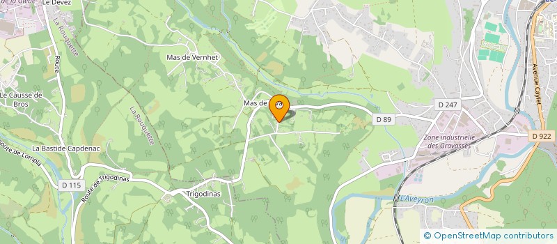 localisation de l'entreprise PHOENIX  VILLEFRANCHE-DE-ROUERGUE