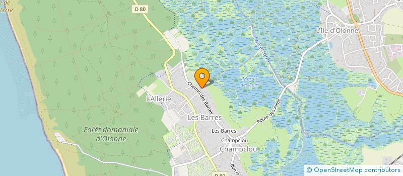 localisation de l'entreprise PHOENIX à LES SABLES-D'OLONNE