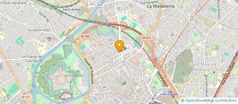 localisation de l'entreprise PHOENIX à LILLE