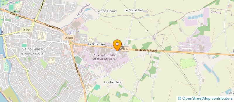 localisation de l'entreprise PHOENIX à SAINT-GILLES-CROIX-DE-VIE