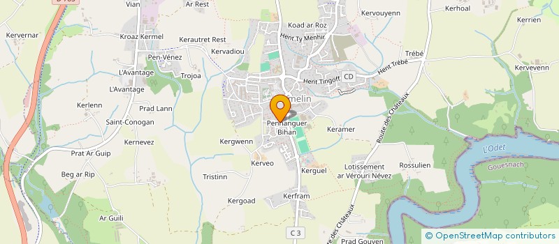 localisation de l'entreprise PHOENIX  QUIMPER