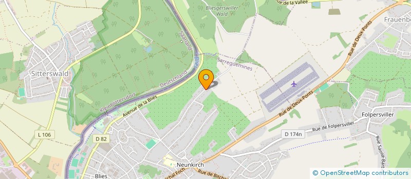 localisation de l'entreprise PHOENIX  SARREGUEMINES