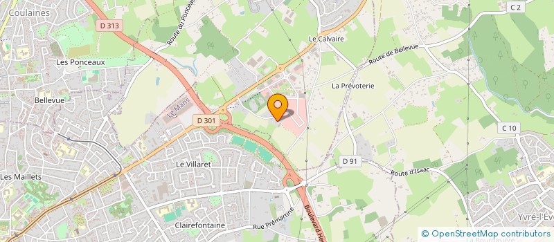 localisation de l'entreprise PHOENIX  SARGE-LES-LE-MANS