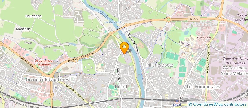 localisation de l'entreprise PHOENIX à LAVAL