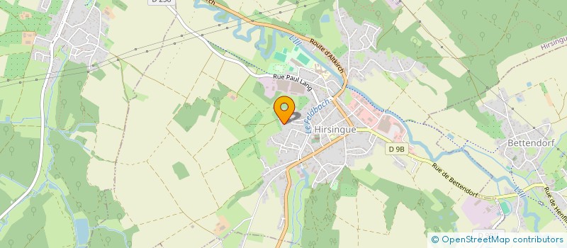 localisation de l'entreprise PHOENIX  HIRSINGUE