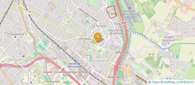 localisation de l'entreprise PHOENIX  TOULOUSE