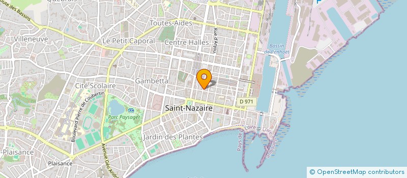 localisation de l'entreprise PHOENIX AMENAGEMENT à SAINT-NAZAIRE