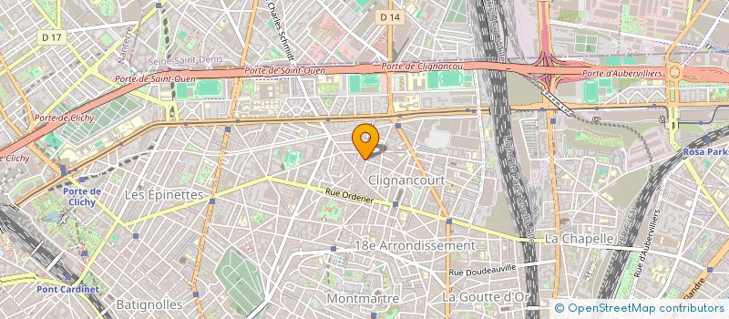 localisation de l'entreprise PHOENIX AMS BATINNOV  LES LILAS