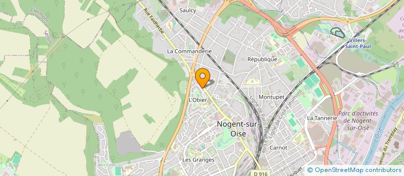 localisation de l'entreprise PHOENIX BW  NOGENT-SUR-OISE