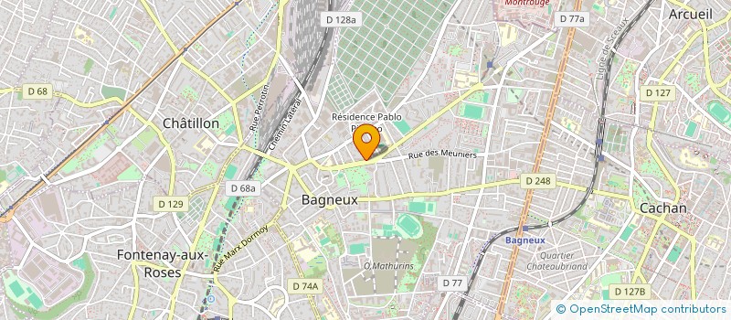 localisation de l'entreprise PHOENIX CAPITAL à BAGNEUX