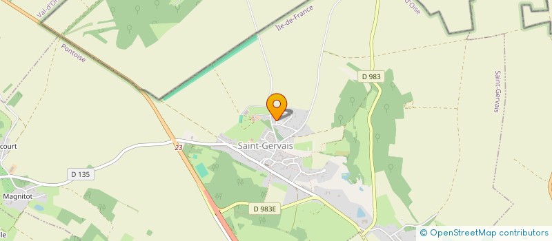 localisation de l'entreprise PHOENIX CENTRE AUTO MAGNY  MAGNY-EN-VEXIN