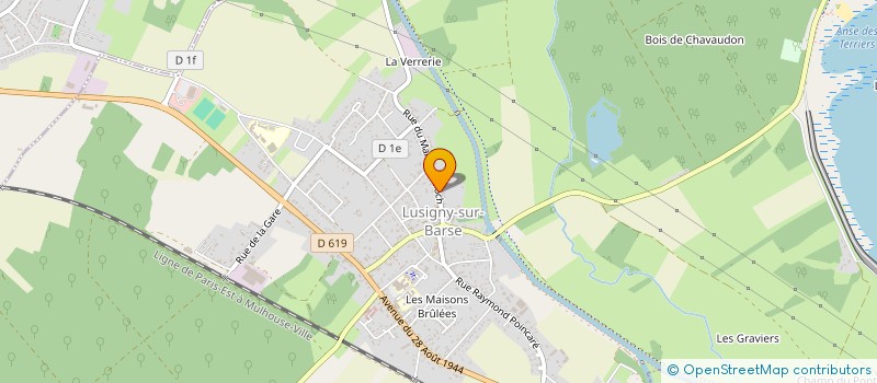 localisation de l'entreprise PHOENIX CONSEIL  LUSIGNY-SUR-BARSE