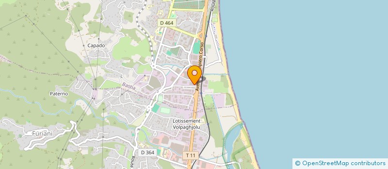 localisation de l'entreprise PHOENIX CONSEIL &FORMATION à BASTIA