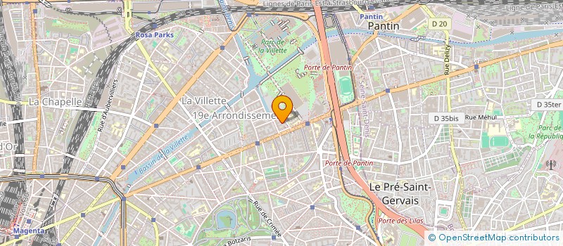 localisation de l'entreprise PHOENIX CONSEIL INTERNATIONAL  PARIS