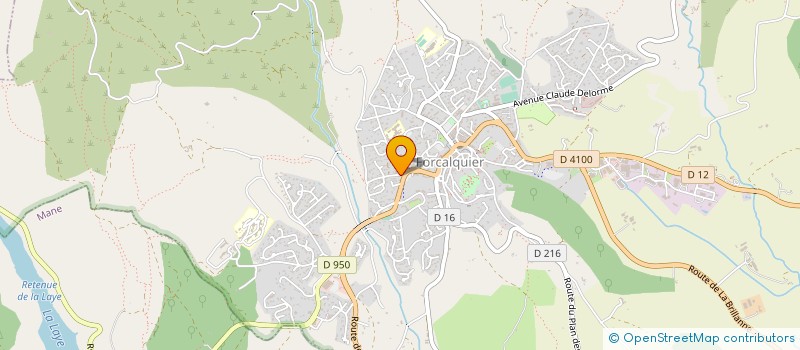 localisation de l'entreprise PHOENIX CONSULTING à FORCALQUIER