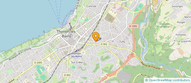 localisation de l'entreprise PHOENIX DATA SYSTEM à THONON-LES-BAINS