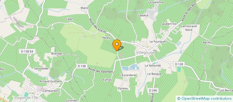 localisation de l'entreprise PHOENIX DECORATION  VILLEGOUGE