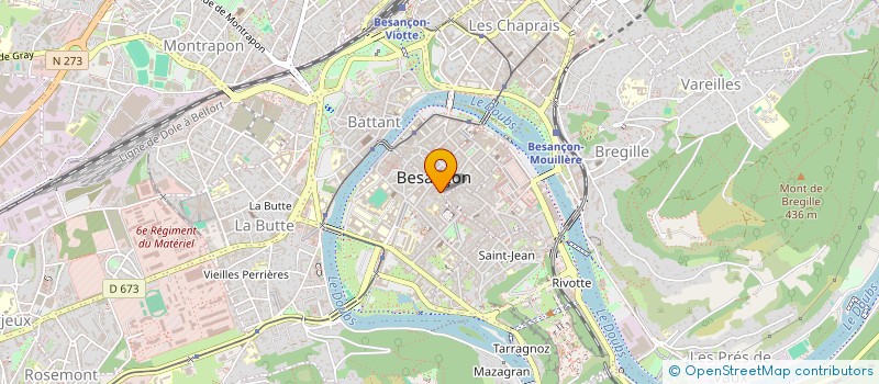 localisation de l'entreprise PHOENIX DIFFUSION à BESANCON