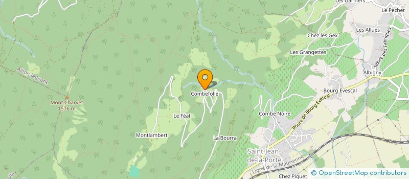 localisation de l'entreprise PHOENIX ENERGIE à CHAMBERY