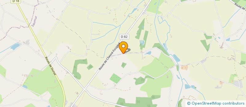 localisation de l'entreprise PHOENIX ENR  BAUGE-EN-ANJOU