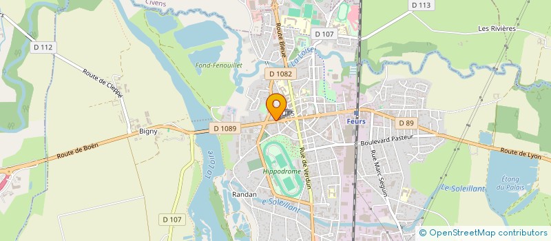 localisation de l'entreprise PHOENIX EVENEMENTS  FEURS