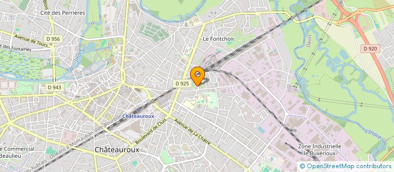 localisation de l'entreprise PHOENIX FAMILY (PF) à CHATEAUROUX