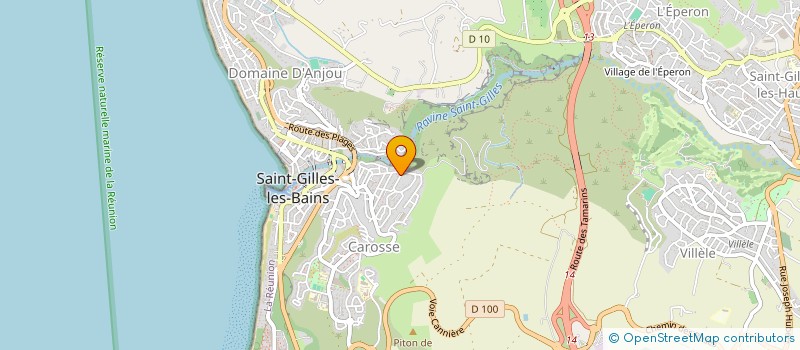 localisation de l'entreprise PHOENIX FAURE IMMO  SAINT-PAUL