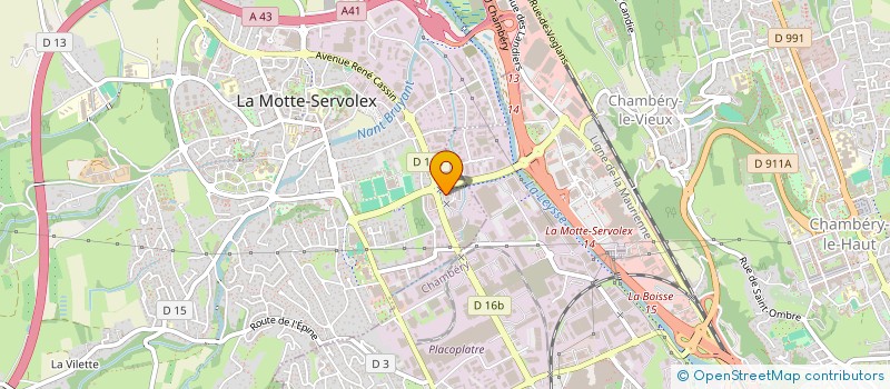 localisation de l'entreprise PHOENIX FLIGHT  LA MOTTE-SERVOLEX