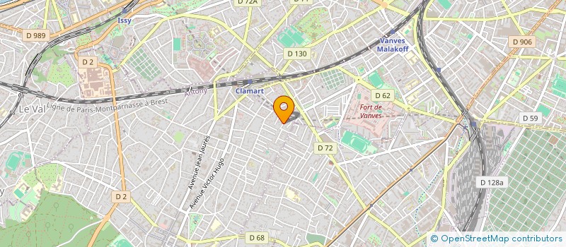 localisation de l'entreprise PHOENIX FOREST à CLAMART