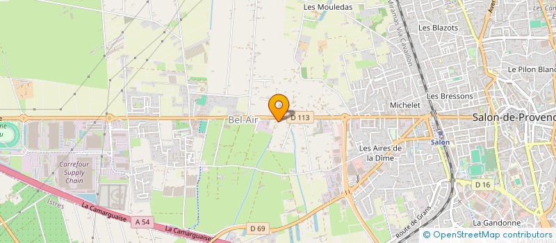 localisation de l'entreprise PHOENIX FORMATION  SALON-DE-PROVENCE