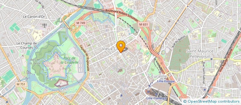 localisation de l'entreprise PHOENIX HOLDING à LILLE