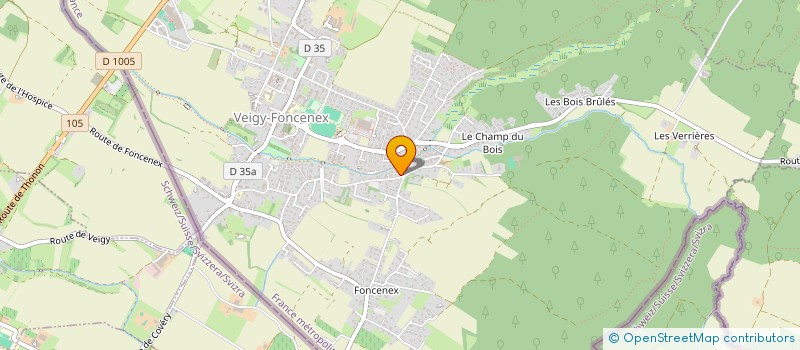 localisation de l'entreprise PHOENIX IMMO  VEIGY-FONCENEX