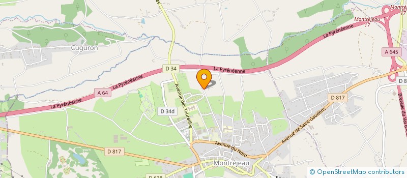 localisation de l'entreprise PHOENIX IMMO  MONTREJEAU